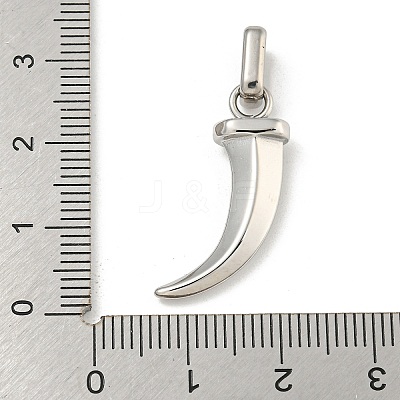 Non-Tarnish 304 Stainless Steel Pendants STAS-F307-32P-1