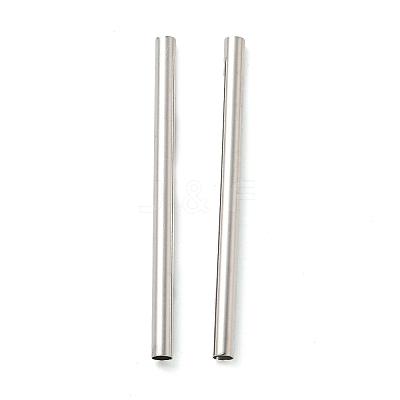 Brass Tube Beads LS-KK-Z045-04E-P-1