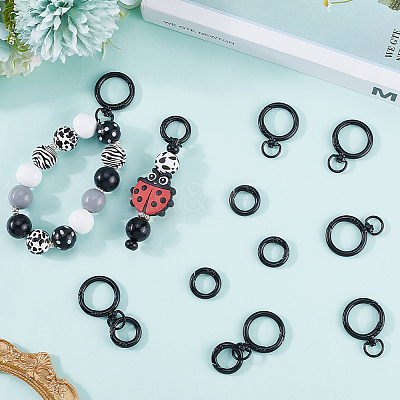 8Pcs Zinc Alloy Swivel Clasps FIND-SC0012-76B-1