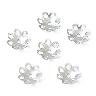 Non-Tarnish 304 Stainless Steel Bead Caps STAS-H149-29P-1