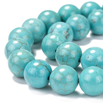 Natural Magnesite Beads Strands G-TAC0001-03C-1