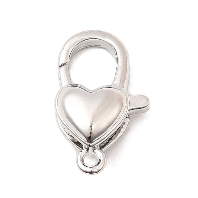 Brass Lobster Claw Clasps KK-Z078-51P-1