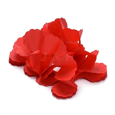 3m Clover Paper Pull Flowers AJEW-WH0022-11B-1