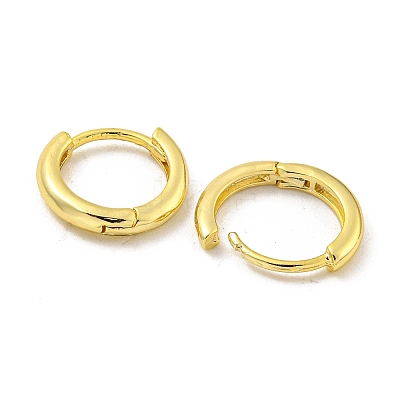 Brass Hoop Earrings EJEW-L211-08E-G-1