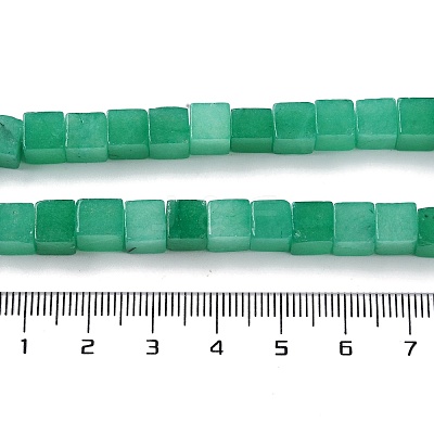 Natural Dyed White Jade Beads Strands G-Q008-C01-01C-1