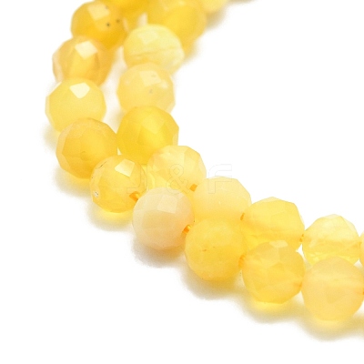 Natural Yellow Opal Beads Strands G-P457-A03-18-1