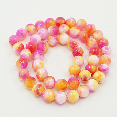 Natural Persian Jade Beads Strands G-D434-10mm-04-1