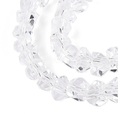 Transparent Glass Beads Strands X-GLAA-N018-4mm-09-1