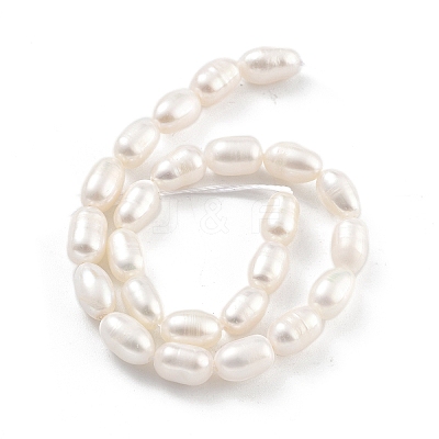 Natural Cultured Freshwater Pearl Beads Strands PEAR-P062-06E-1
