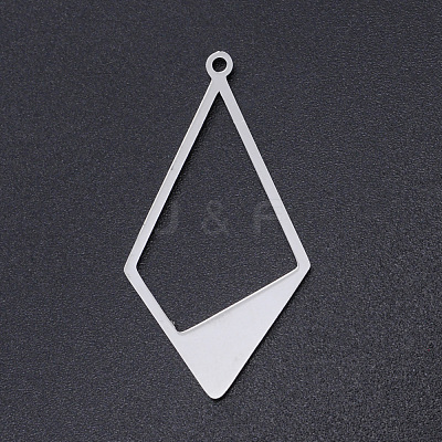 Non-Tarnish 201 Stainless Steel Pendants STAS-N090-JN792-1-1