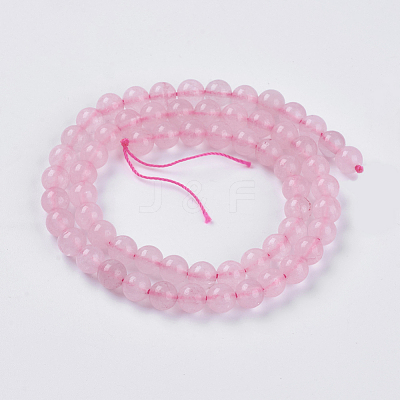 Natural Mixed Gemstone and Dyed Jade Beads Strands G-G151-6mm-M2-1