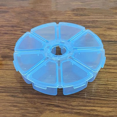 PP Plastic Weekly Pill Organizer CON-PW0001-046C-1