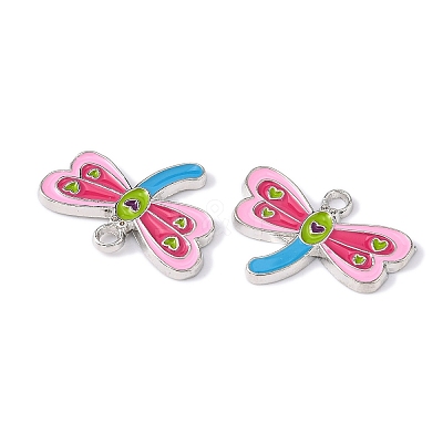 Alloy Enamel Pendants LS-EA215Y-1