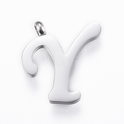 Tarnish Resistant 304 Stainless Steel Pendants STAS-F129-Y-P-1