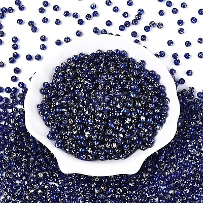Picasso Baking Paint Glass Seed Beads SEED-N007-35I-1