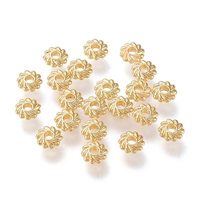 Eco-Friendly Alloy Spacer Beads LS-PALLOY-N161-02G-NR-1