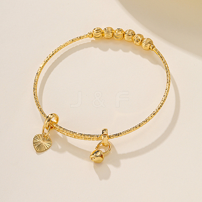 Fashionable Brass Adjustable Bangle for Women UC8767-1