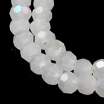 Imitation Jade Glass Beads Strands EGLA-A035-J3mm-L05-1