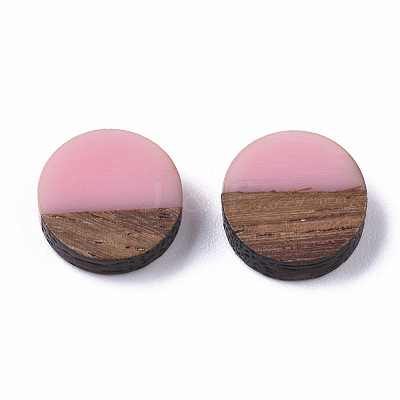 Resin & Wood Cabochons RESI-S358-70-H39-1