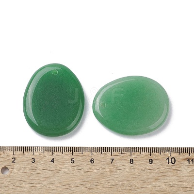 Natural Green Aventurine Pendants G-C110-07C-1
