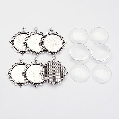 Pendant Making Sets DIY-X0269-10AS-RS-1