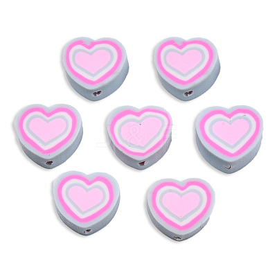 Handmade Polymer Clay Beads CLAY-ZX006-13E-1