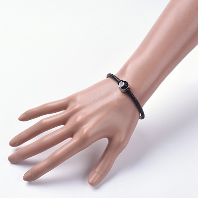 Unisex Leather Cord Bracelets BJEW-JB04784-1