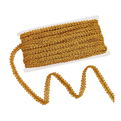 Sparkle Braided Polyester Lace Trim OCOR-WH0079-24A-1