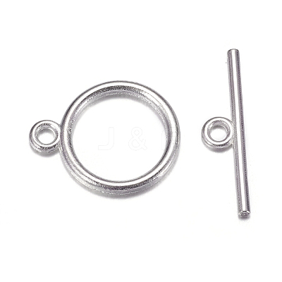 Tibetan Style Toggle Clasps LS-TIBE-A12208-S-NR-1