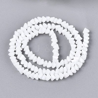 Opaque Glass Beads Strands GLAA-N019-3mm-02-1