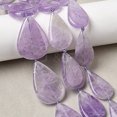 Natural Amethyst Beads Strands G-D365-A03-1