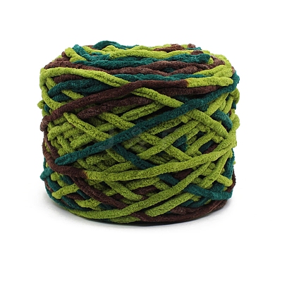 Segment Dyed Gradient Thick Polyester Yarn PW-WG7FCB9-07-1
