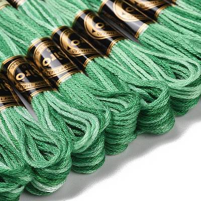 10 Skeins 6-Ply Polyester Embroidery Floss OCOR-K006-A25-1