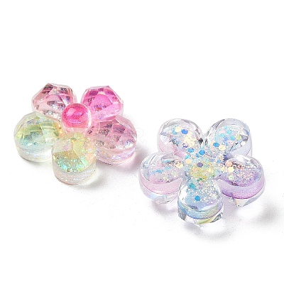 Transparent Resin Decoden Cabochons X-RESI-M045-03-1