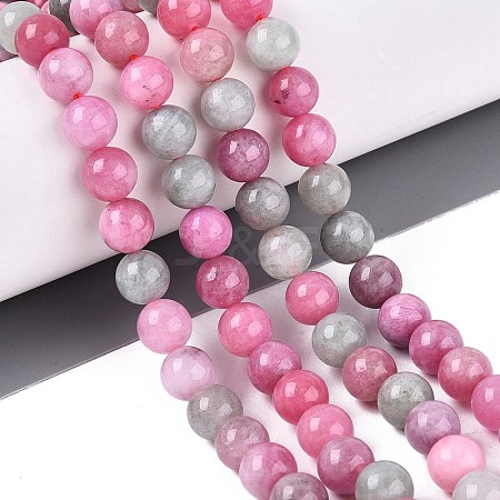 Natural Quartz Beads Strands G-N363-8mm-04-1