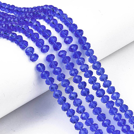 Glass Beads Strands EGLA-A044-T6mm-D31-1