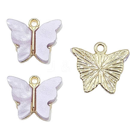 Alloy with Acrylic Charms FIND-WH0260-33LG-03-1