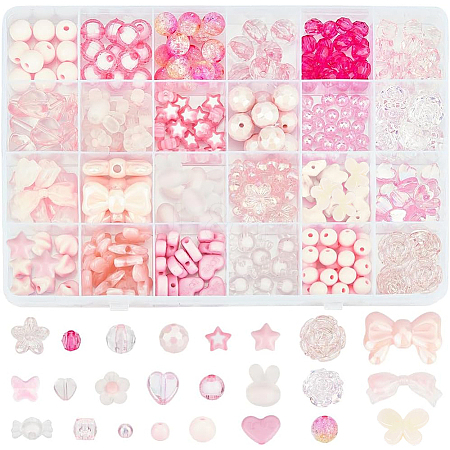 Acrylic & Plastic Beads Kits MACR-SP0001-49C-1