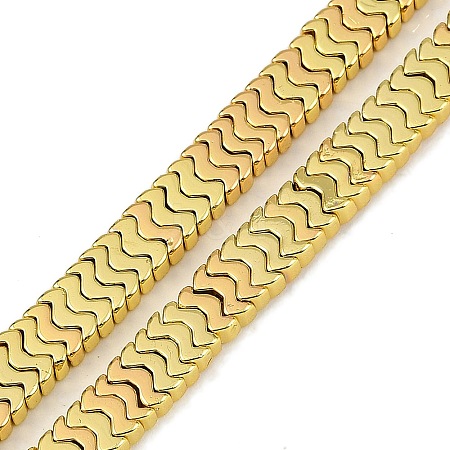 Electroplated Synthetic Non-magnetic Hematite Beads Strands G-G174-I01-01-1