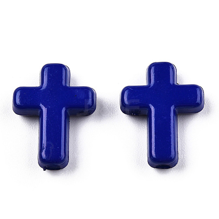 Opaque Acrylic Beads SACR-436-9-1