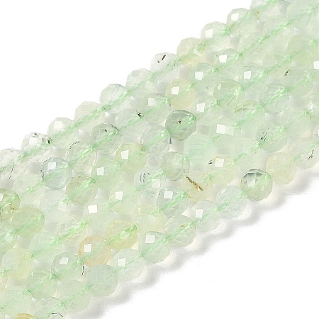 Natural Prehnite Beads Strands LS-G-G139-A05-03-1