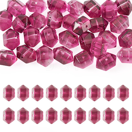 30Pcs Transparent Handmade Lampwork Beads LAMP-TADJ0001-12C-1