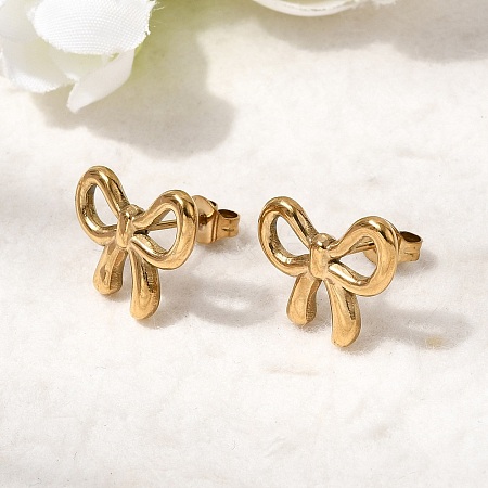 304 Stainless Steel Stud Earrings STAS-B126-13G-1