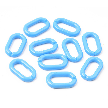 Opaque Acrylic Linking Rings OACR-S038-004B-B08-1