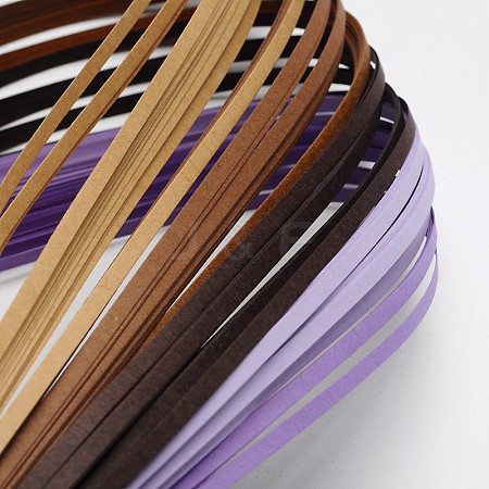 6 Colors Quilling Paper Strips LS-DIY-J001-3mm-A06-1