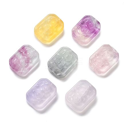 Natural Fluorite Beads G-M088-01-1