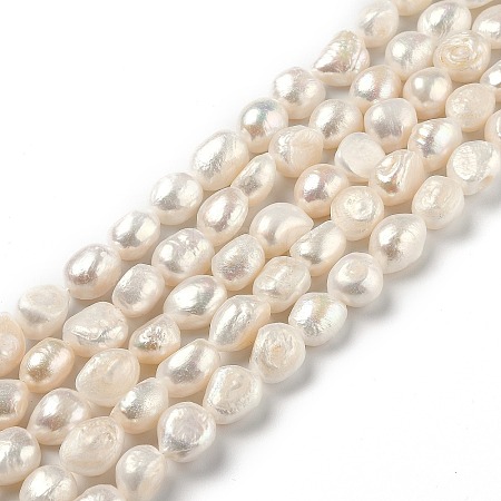 Natural Cultured Freshwater Pearl Beads Strands PEAR-L033-35D-1
