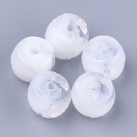 Acrylic Beads OACR-T006-028-1