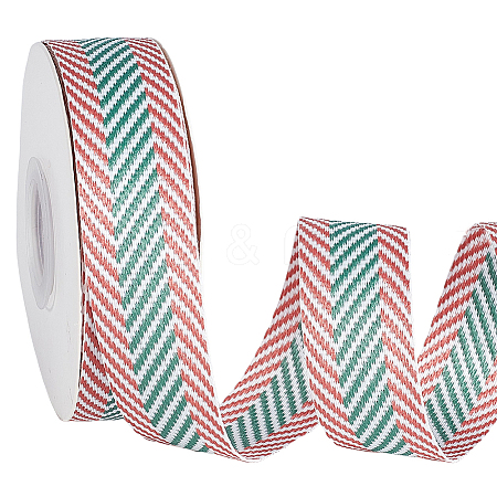 10 Yards Polycotton Ribbons OCOR-WH0070-185B-1