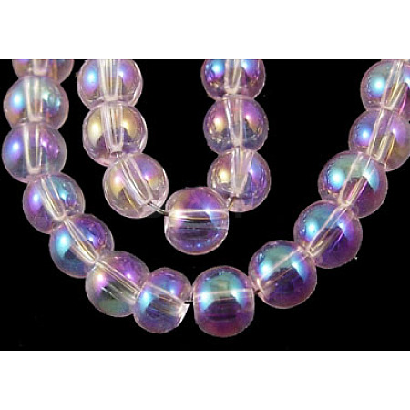 Glass Bead Strands GR6mm-29-YAB-1